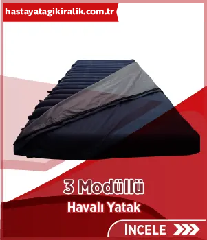 3 Modüllü Havalı Yatak